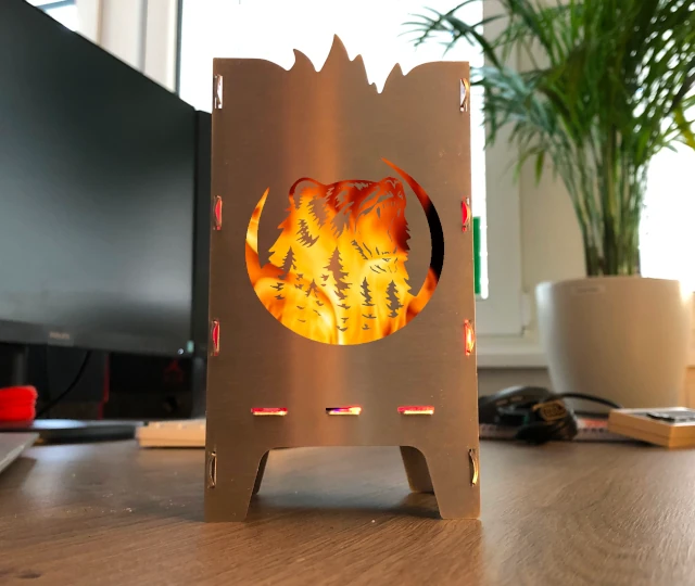 Teaserbild: Teelicht "Bär" von SteelfireboxX