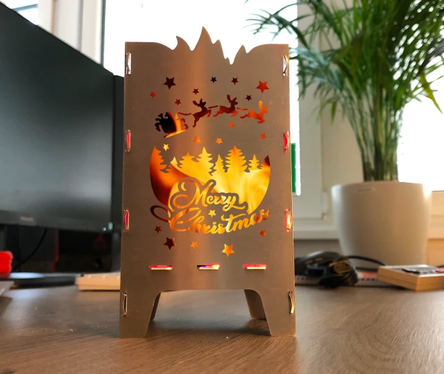 Teaserbild: Teelicht "Weihnachten" von SteelfireboxX