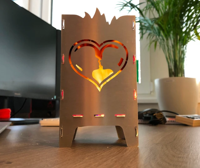 Teaserbild: Teelicht "Love" von SteelfireboxX
