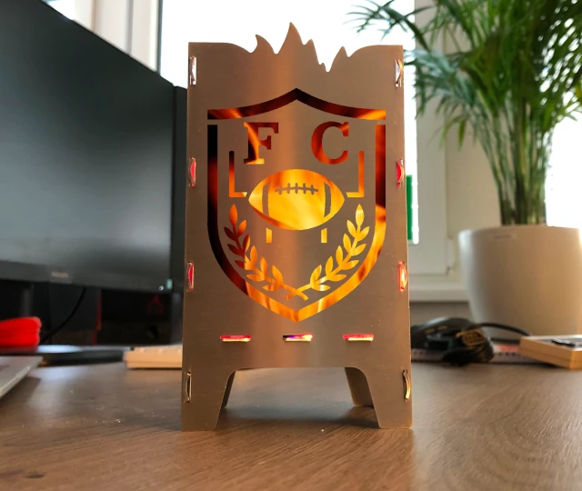 Teaserbild: Teelicht "Wappen" (individuell) von SteelfireboxX